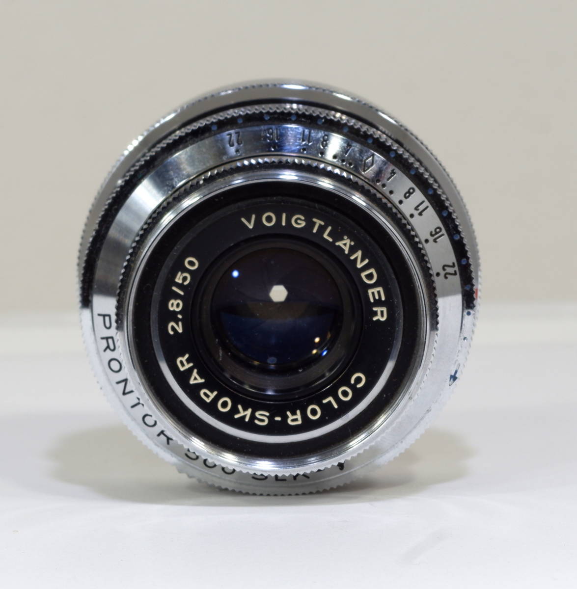 Voigtlander Color-Skopar 2.8/50mm L39 mount . modified #2