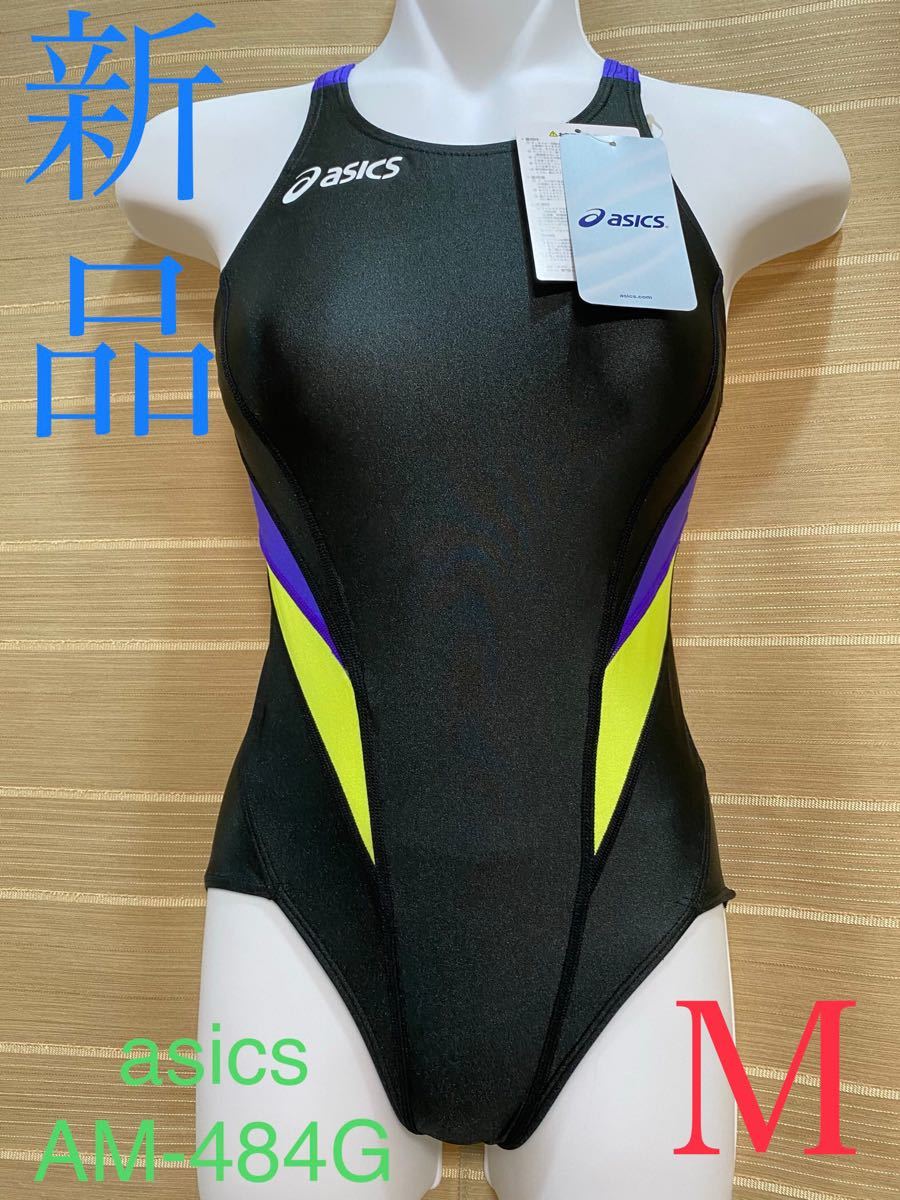 asics レディース競泳用/フィットネス用水着 AM484G M(9 asics レディース競泳用/フィットネス用水着 AM484G M(9