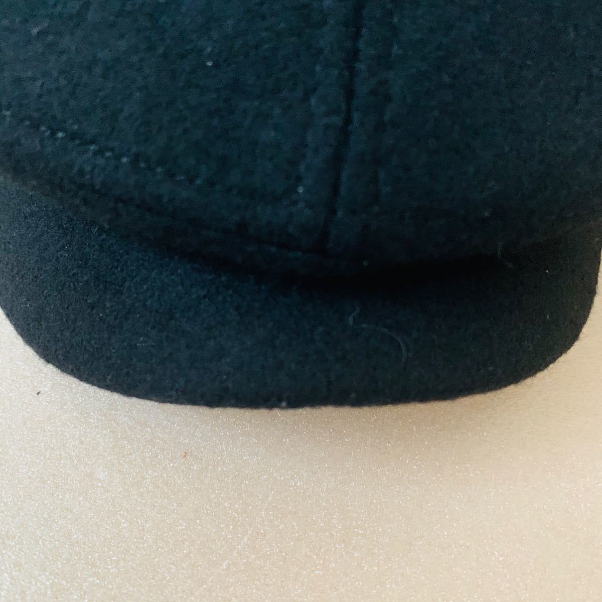 帽子 メンズ レディース ハンチング キャスケット ブラック アウトドア 黒