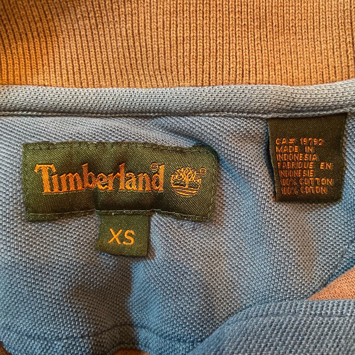 Timberland 半袖ポロシャツ XS_画像3