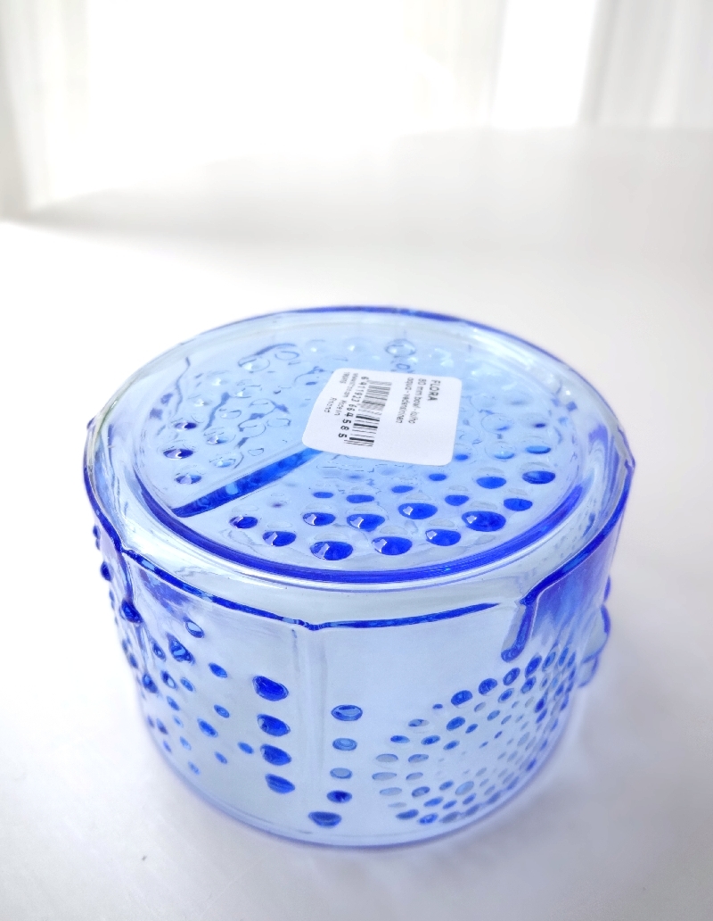 フィンランド製◆新品 イッタラ フローラ ボウル ガラス アクア Iittala flora bowl aqua　200ml 北欧_画像6