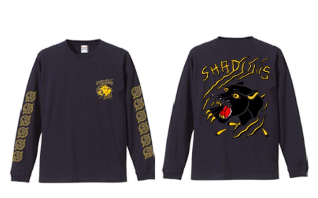 SHADOWS ロンT Yahoo!オークション - XL限定shadows パンサー ロンT fact PIZZA