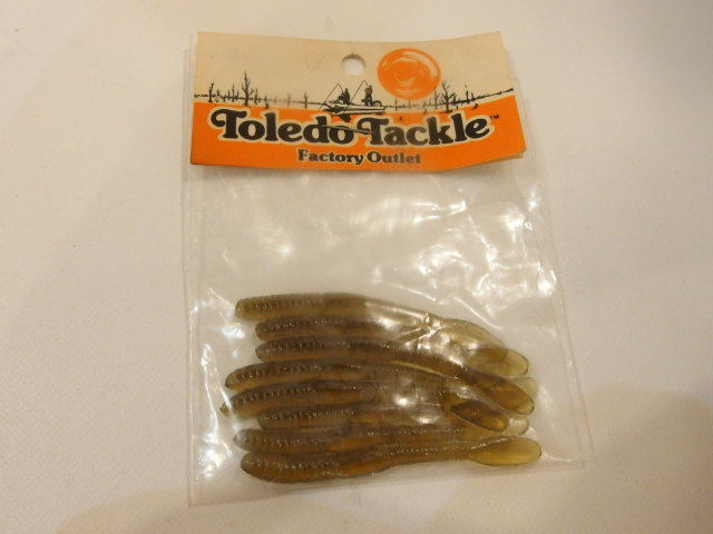 Toledo Tackle クロー 1.5インチ , リザード 1.5インチ など　オールドアメリカンワーム ９セット (19783_画像2