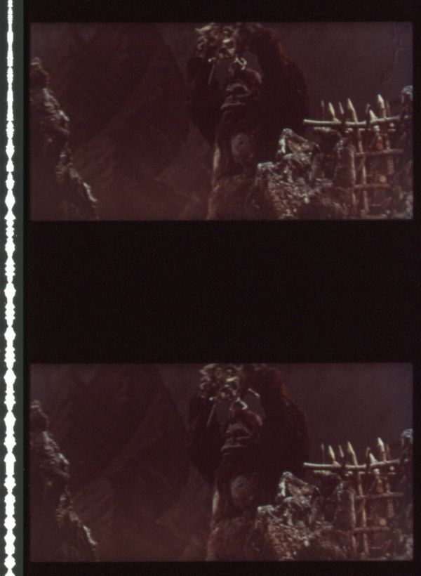 35mm予告フィルム9種×３コマ 東宝特撮 「キングコング対ゴジラ」 ⑤ 1962年　_画像3