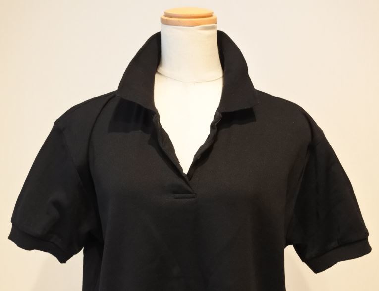 Chaieana ポロシャツ 半袖 ブラック Mサイズ ワークマン レディース kmrt k①ik0901_画像2
