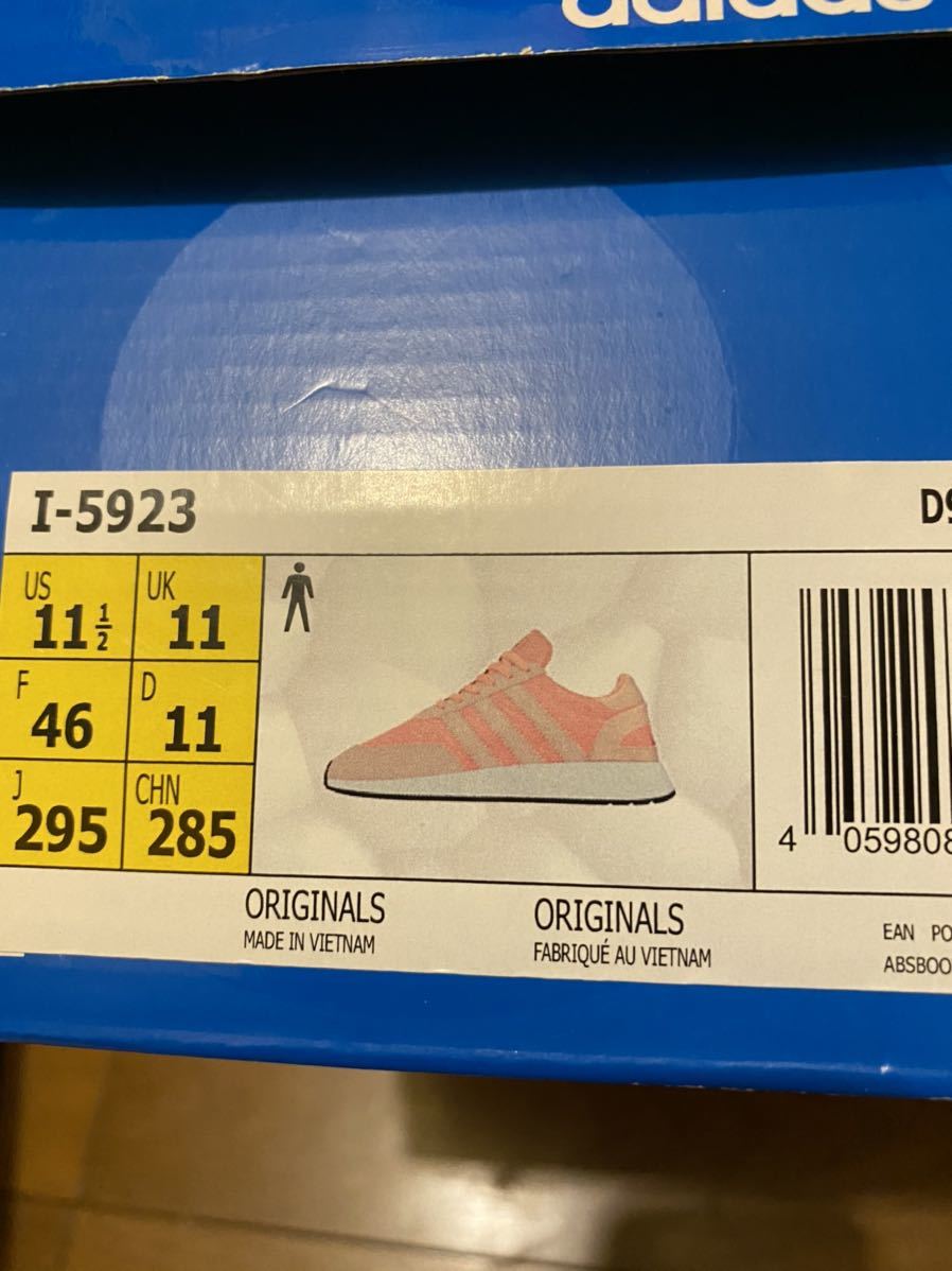 adidas I-5923 D 96609 29.5 centimeter light pink 