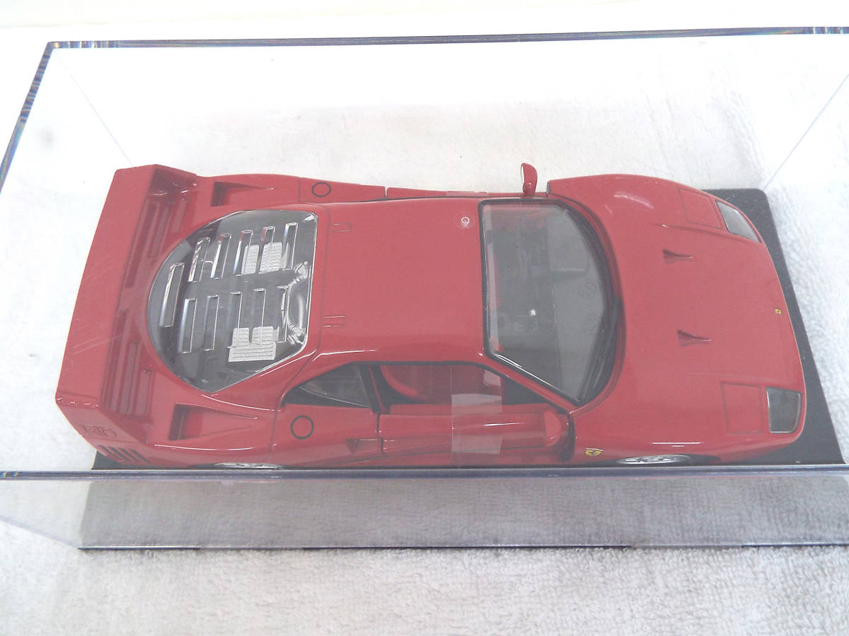  BBurago /Burago 1/24 Ferrari F40 1987 die-cast model / model der Goss tea nire grande . Ferrari collection 