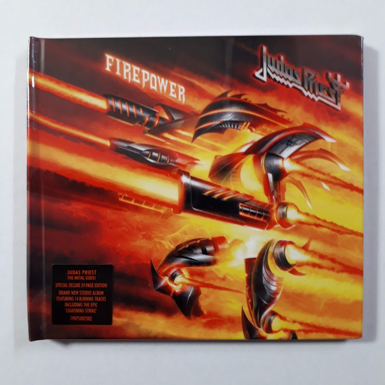 送料無料！　Judas priest firepower ジューダスプリーストファイアーパワー 輸入盤CD　新品・未開封品