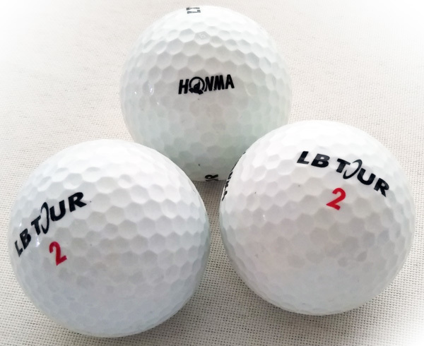 ★LB TOUR 本間ゴルフ ゴルフボール 1スリーブ 3個入り★_画像4