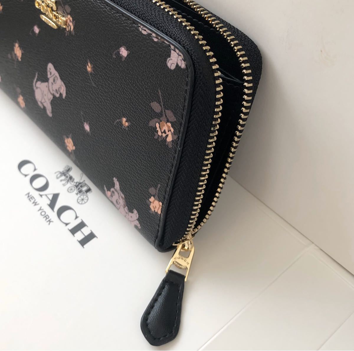 COACH コーチ ディズニー 101匹わんちゃん ダルメシアン 長財布