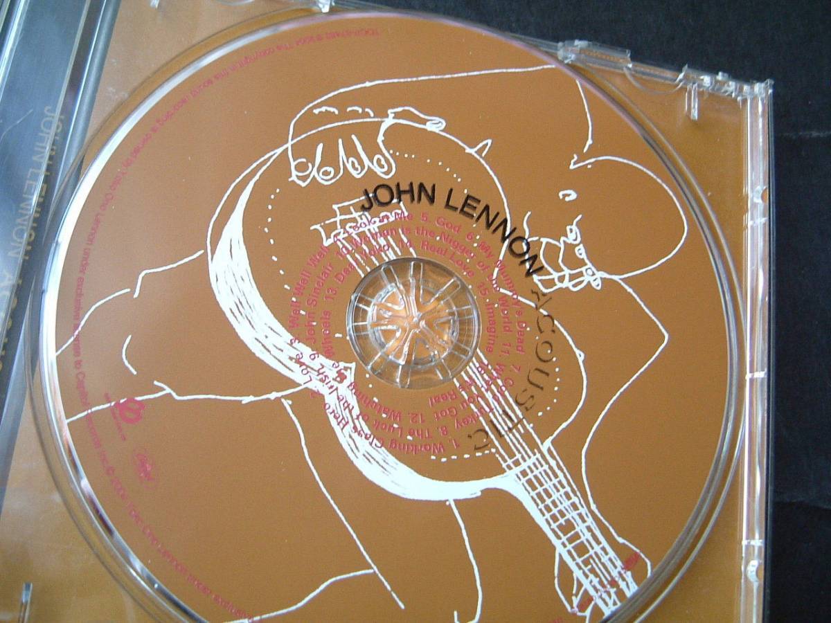 ジョンレノン CD ◆　 　アコースティック 　　USED　ACOUSTIC _画像3