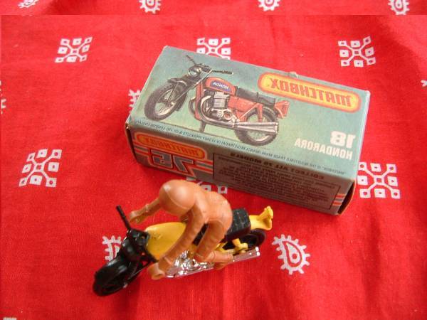 マッチボックス　バイク　HONDA　RORA　ホンダローラ　デッドストック ◆　ビンテージ　1974年　モデル　　元箱　検索　ミニカー　TOY