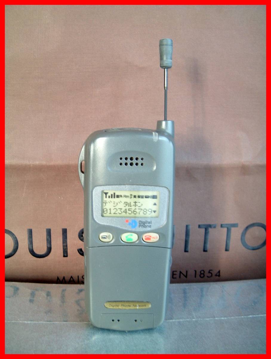 ◆ レア　廃盤　レトロ　携帯電話　モック　見本　模型　デジタルフォン　JUNK　１９９０年代　ガラケー　 _画像1