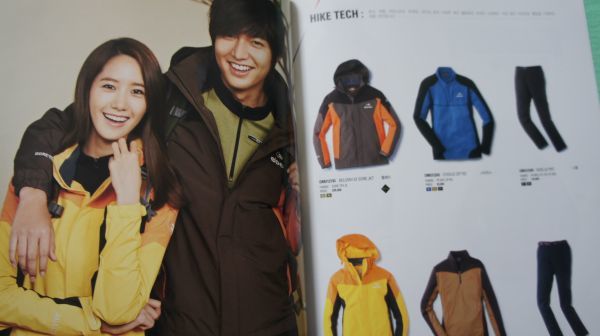 国内発送202 イ・ミンホ イミノ /少女時代 ユナ★ EIDER 2012年 秋冬カタログ 韓国 非売品 ザ・キング:永遠の君主_画像6