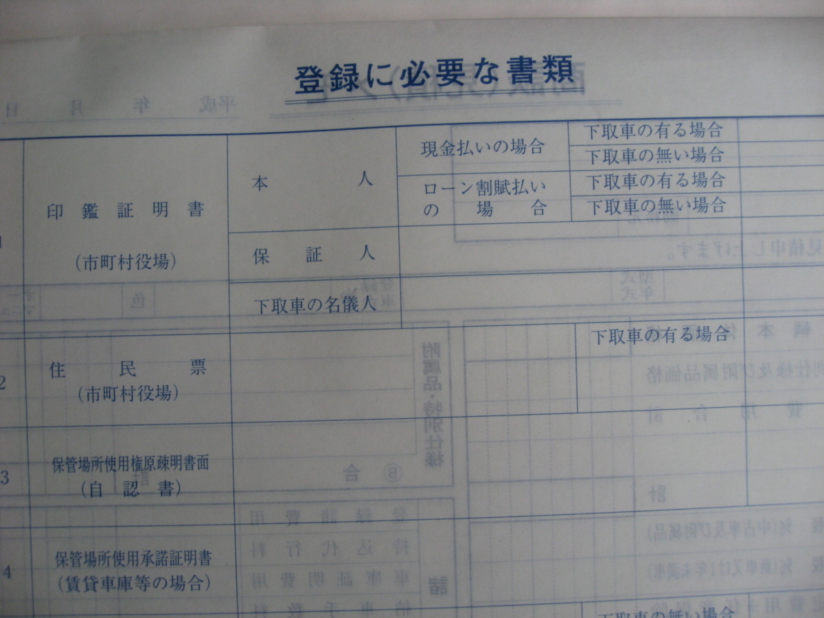  automobile sale quotient . memory *2 sheets copying * voucher * price nobori * postage 240 jpy 