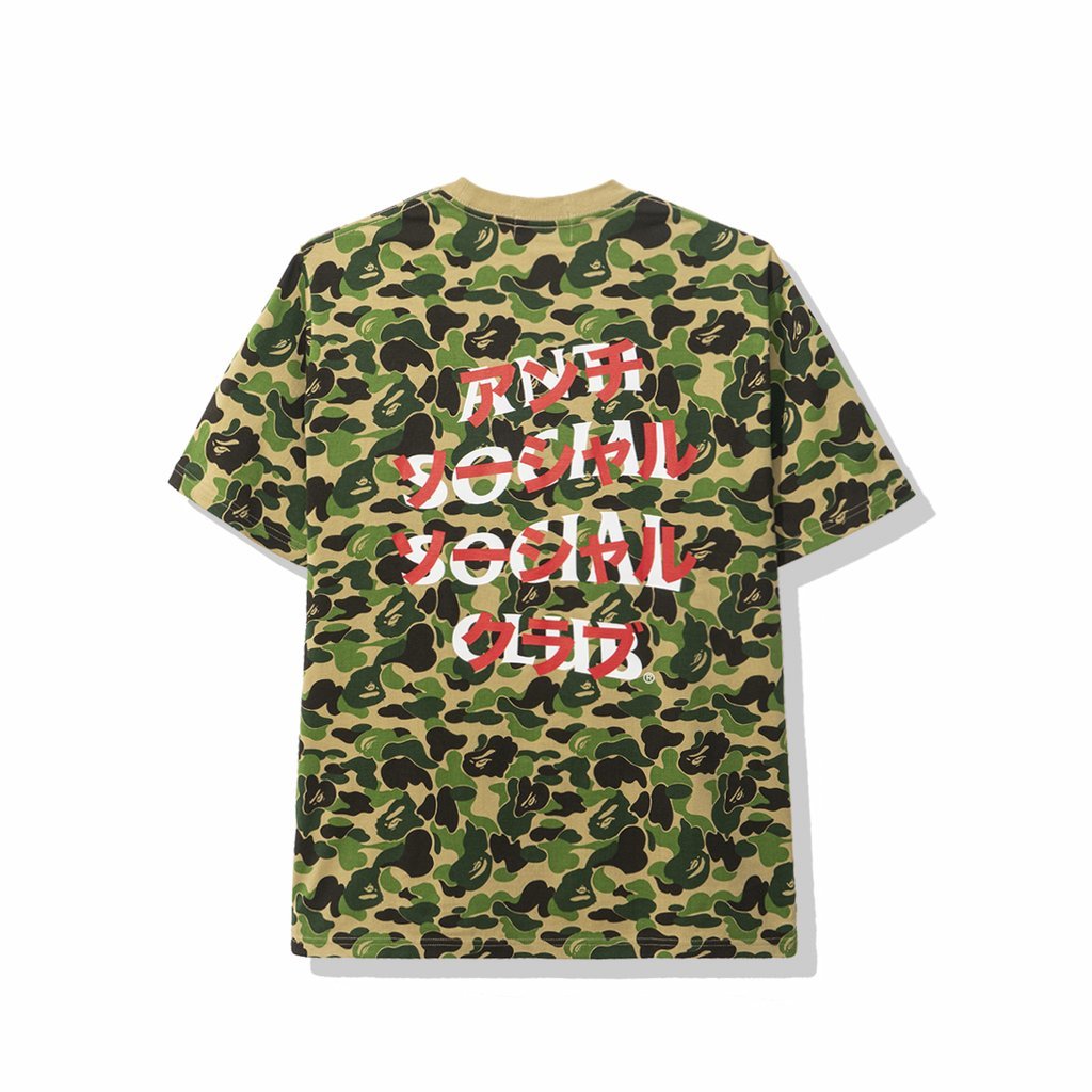 プレゼントを選ぼう! Lサイズ TEE CAMO ABC / CLUB SOCIAL SOCIAL