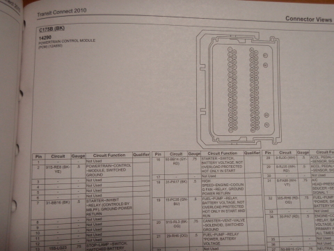 2010年 フォード トランジット ワイアリング マニュアル ダイアグラム 配線図 リペア 故障箇所 診断 ダイアグノーシス Ford Transit 整備書_画像4