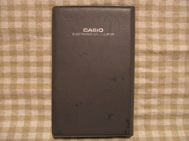 CASIO カシオ　電卓　SL-310M 手帳型　カバー付き_画像2