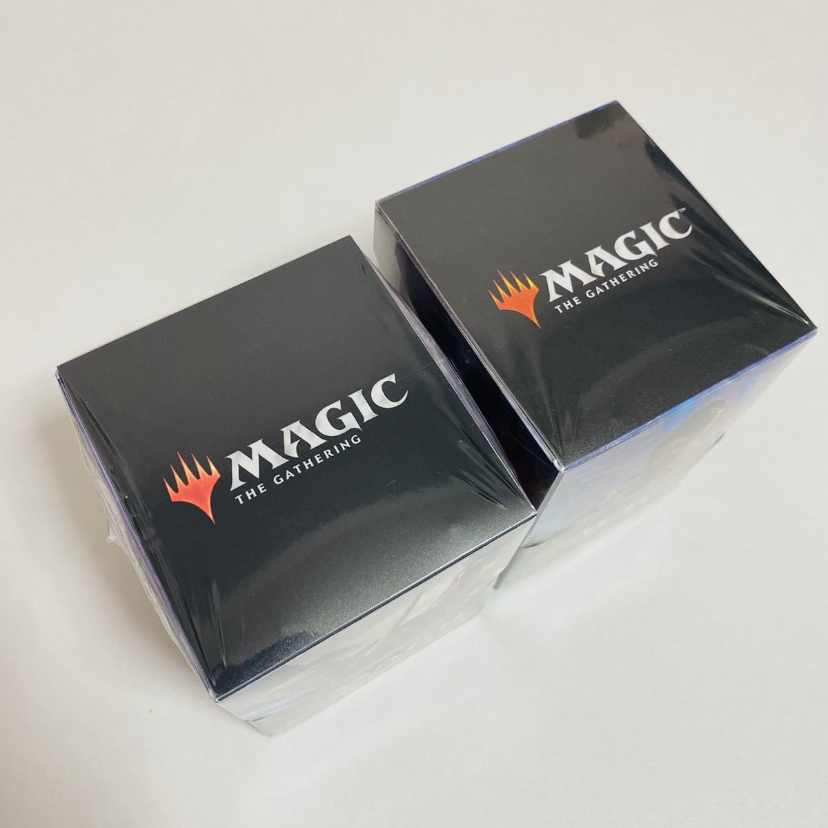 【未開封品】MTG 大型デッキボックス エルドレインの王権 王家の跡継ぎ 統率者2018 天智、サヒーリ 2個セット デッキケース 希少 レア_画像2