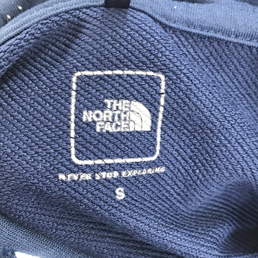 【人気】THE NORTH FACE｜ザ ノースフェイス プルオーバーパーカー フード付き ロゴ ネイビー サイズS/S893_画像7