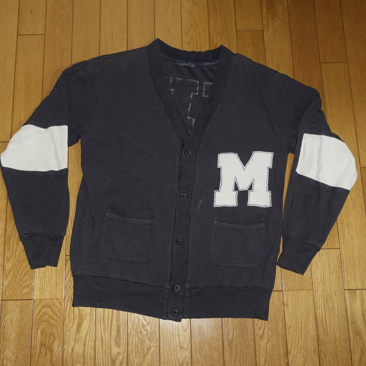 maharishi MHI cardigan M navy blue ma is lisi