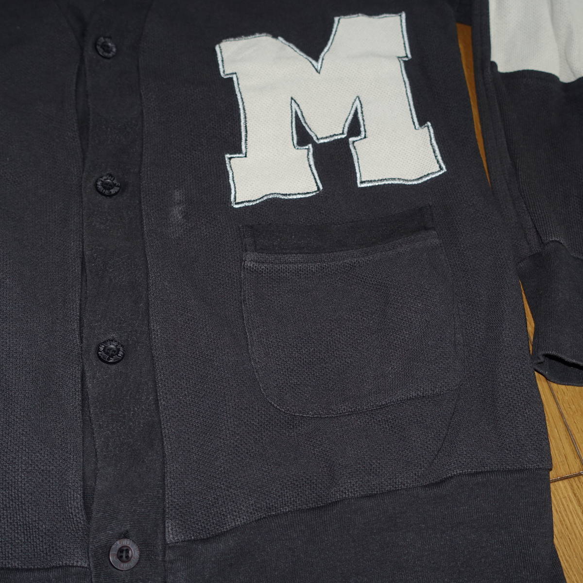 maharishi MHI cardigan M navy blue ma is lisi