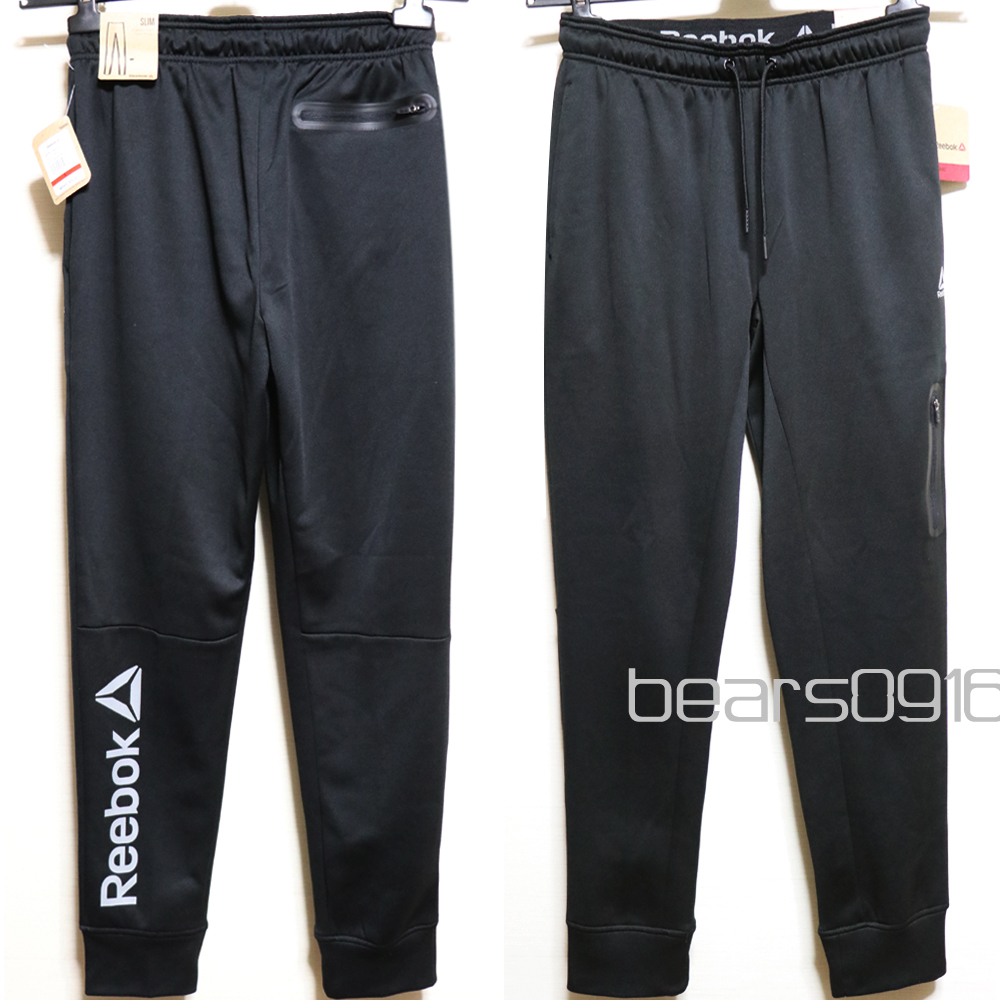 上質で快適 新品アメリカ購入品 Reebok 黒S SLIM JOGGER 2.0 RUNNING