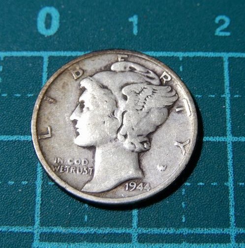 ヤフオク! - 1944年 アメリカ合衆国 造幣局製 ミント 10セン
