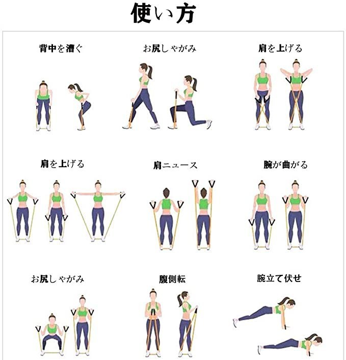 Paypayフリマ トレーニング チューブトレーニング 筋トレチューブ フィットネスチューブ
