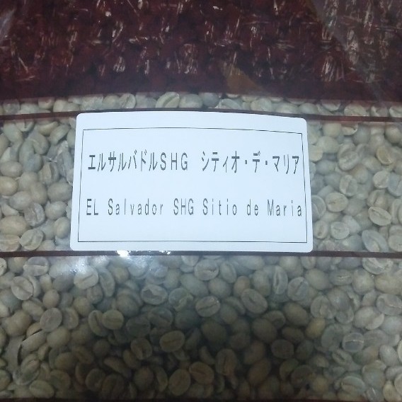 コーヒー豆　エルサルバドル　シティオ・デ・マリア農園　Qグレード 800g 生豆
