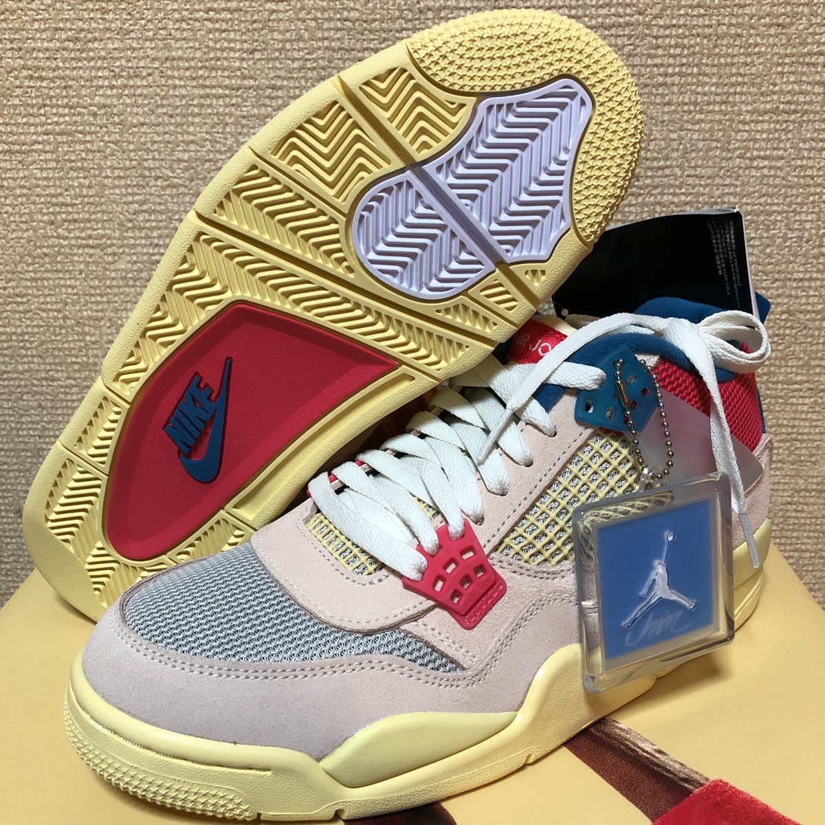 Yahoo!オークション - 新品 未使用 黒タグ UNION × NIKE AIR J...