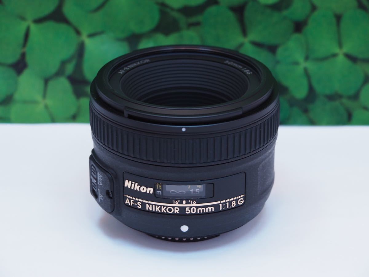 美品・非常に良い】単焦点レンズ AF-S NIKKOR 50mm F1.8G