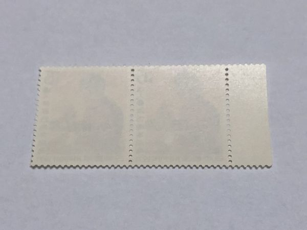 みほん切手 記念切手 15円 婦人参政25周年記念 1971年 左枠付き二連 TB07_画像2