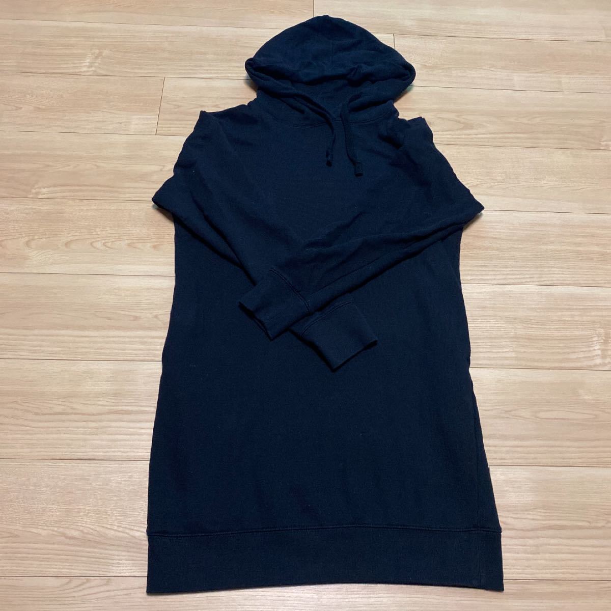 Paypayフリマ Uniqlo パーカーワンピース ブラック Paypayフリマ Uniqlo パーカーワンピース ブラック