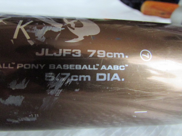 送料無料 USED ウィルソン ディマリニ JLJF3 wilson DEMARINI 少年 硬式 バット リトルリーグ 657g 79cm 5.7DIA ベースボール 31320円_画像7