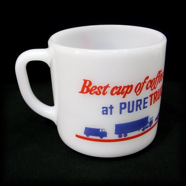 VINTAGE 1960'S~70'S FEDERAL Mug PURE TRUCK STOP フェデラルマグカップ ピュアトラックストップ Pure Oil Company No 18_画像2