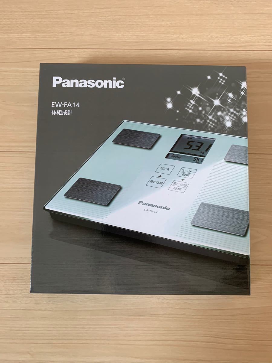 ニッサン・638 Panasonic 体重・体組成計ホワイトEW-FA14-W - 通販