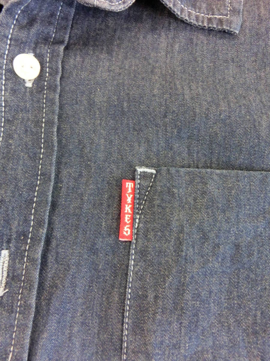 ◎USED美品◆DICKIES◆ディッキーズ・グラデーションデニムシャツ★XL_画像3