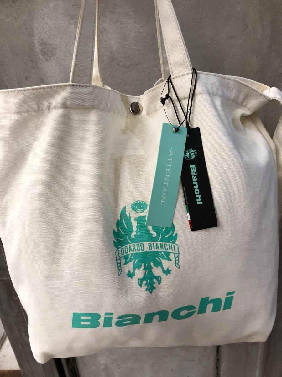 ☆ ネット最安値 赤字覚悟 ビアンキ トートショルダー 2way Bianchi キャンバストートバッグ ショルダーベルト付 A4 WBHA01 シルバー ☆