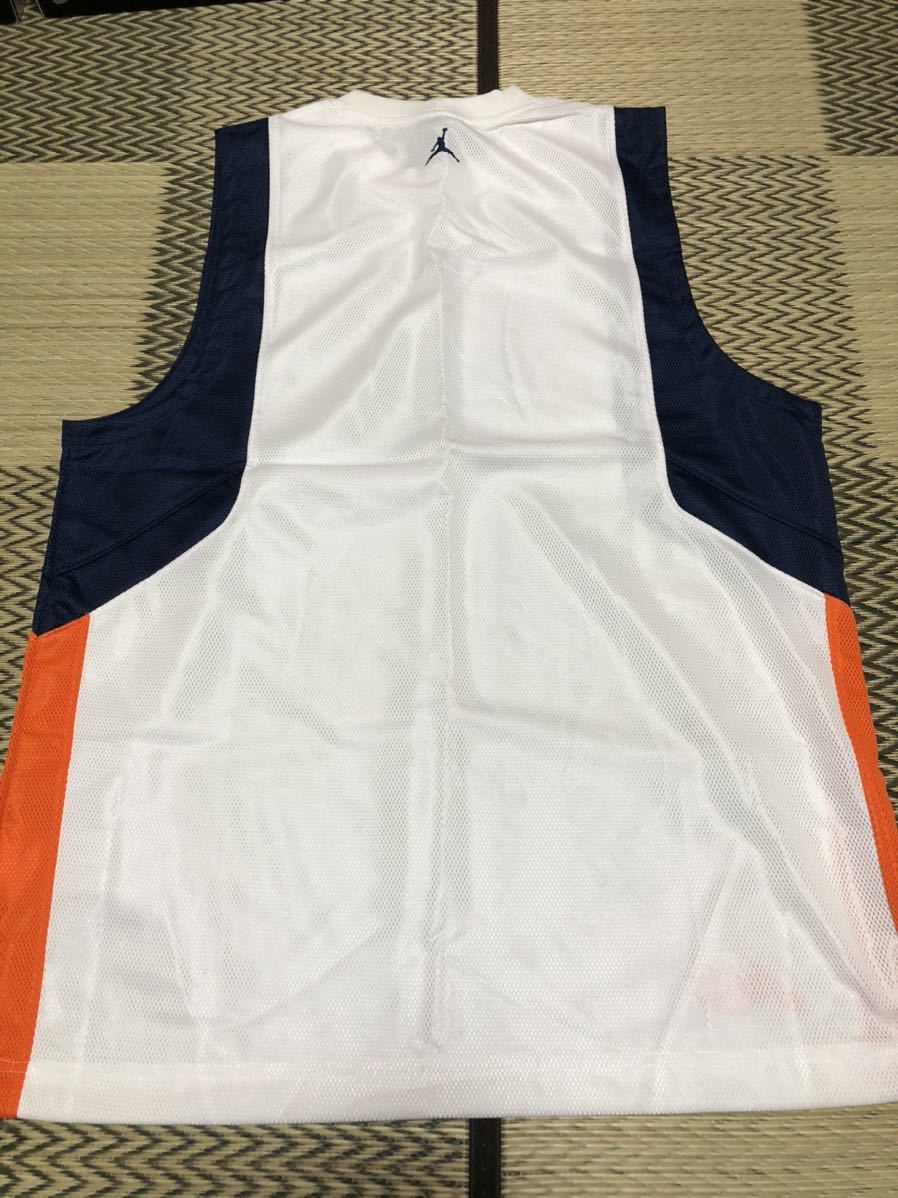 高級感 Nike Jordan Melo(ジョーダン)セットアップ 白紺オレンジ