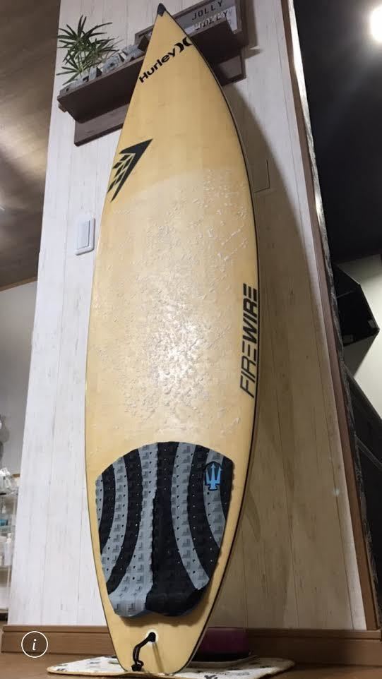 ファイヤーワイヤーバンブー柄☆かっこいいサーフボード希少品!! www