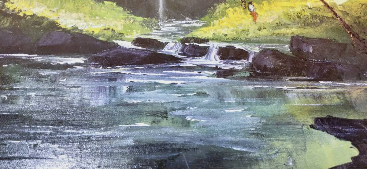 レア 入手困難 絵画 油絵 美術品 風景画 横 | activoskateshop.com