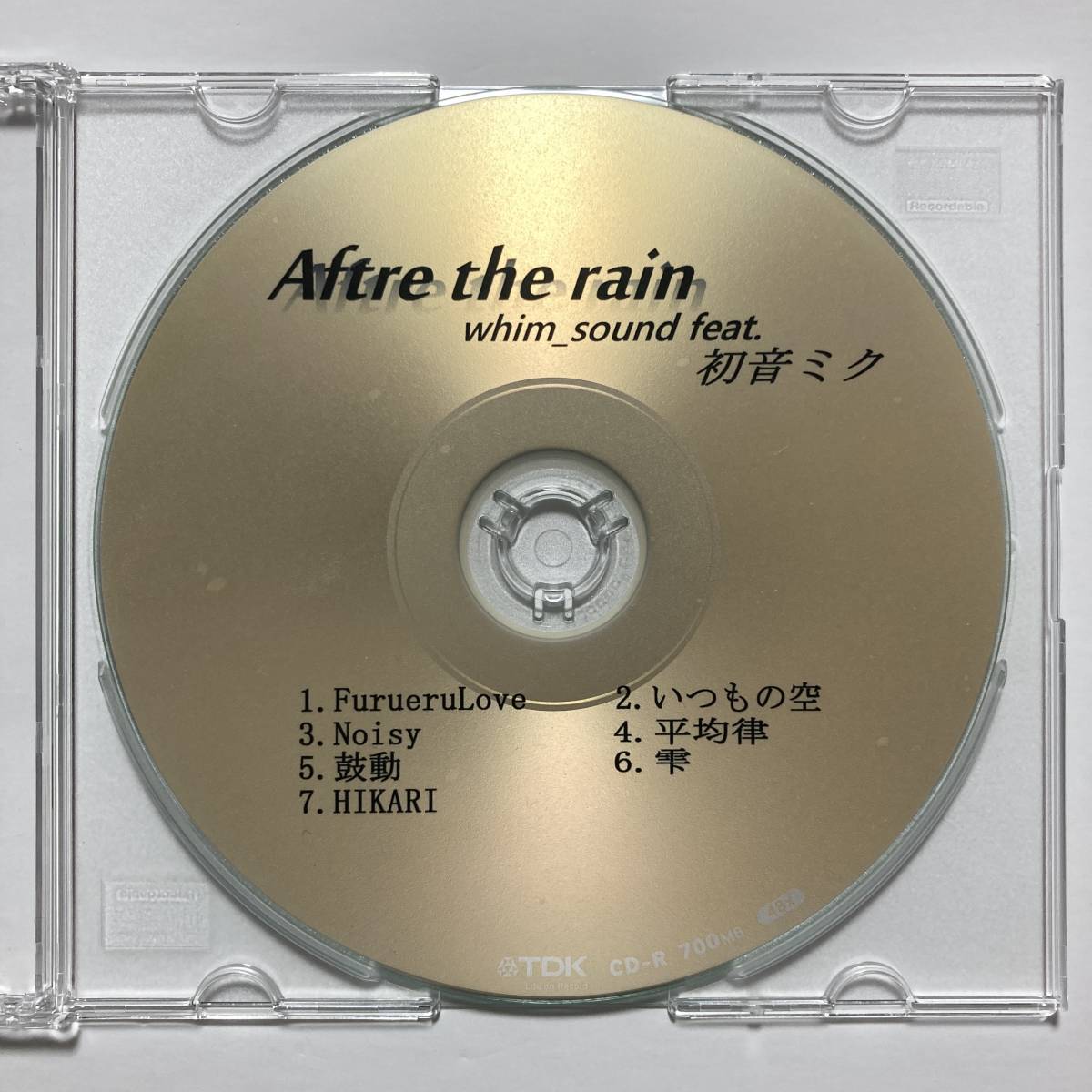 【After the rain/whim_sound◆同人CD】あしか かい ゆた VOCALOID ボカロ 同人音楽 初音ミク ボーマス THE VOC@LOiD M@STER M2_画像5