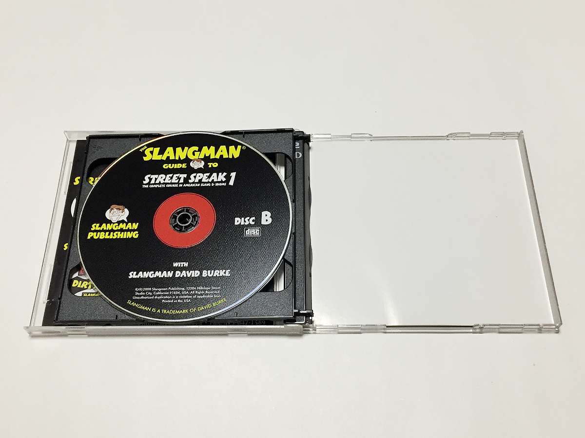 THE SLANGMAN GUIDE TO STREET SPEAKS テキスト+CD 3巻セット 英会話 スラング_画像7