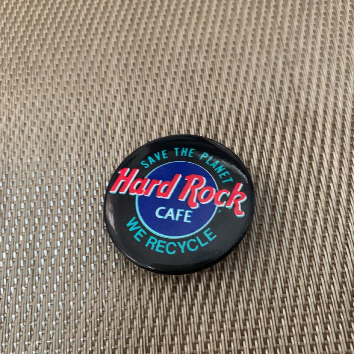 缶バッジ　ハードロックカフェ　Hard Rock Cafe 