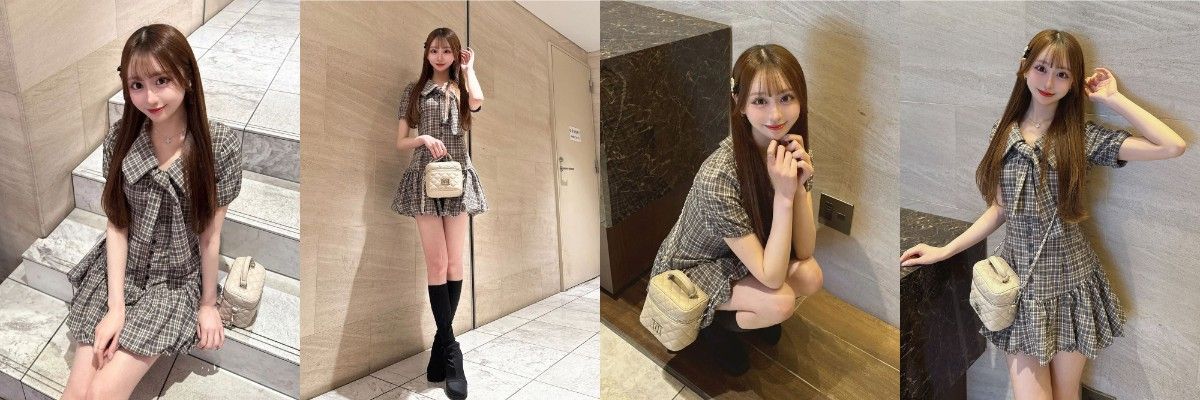 Darich ダーリッチ　シャーリングバルーンミニワンピース　BEG Darich ダーリッチ シャーリングバルーンミニワンピース BEG