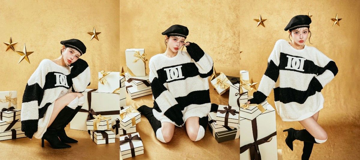 darich アップリケブークレトップス ミニワンピース MIX ダーリッチ darich アップリケブークレトップス ミニワンピース