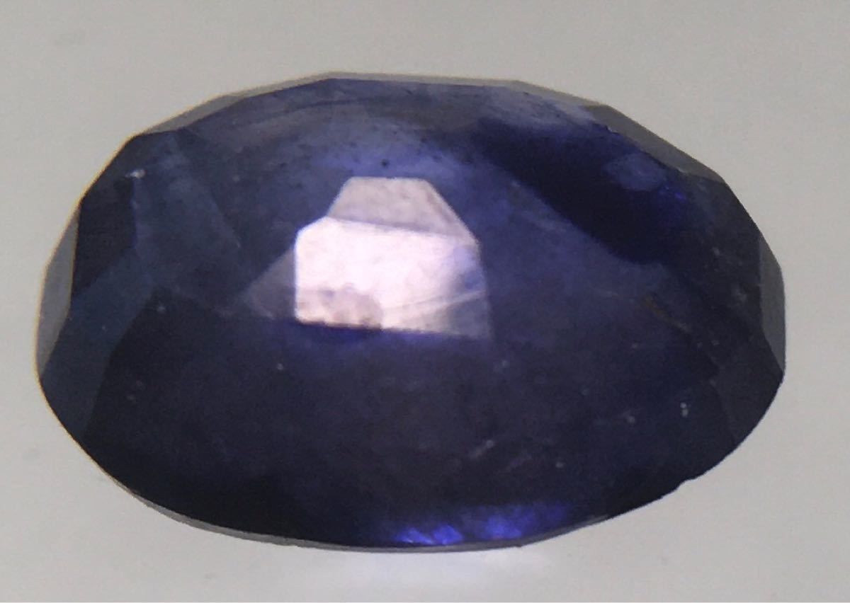 大きな天然ブルーサファイアオーバルカットルース4.15ct