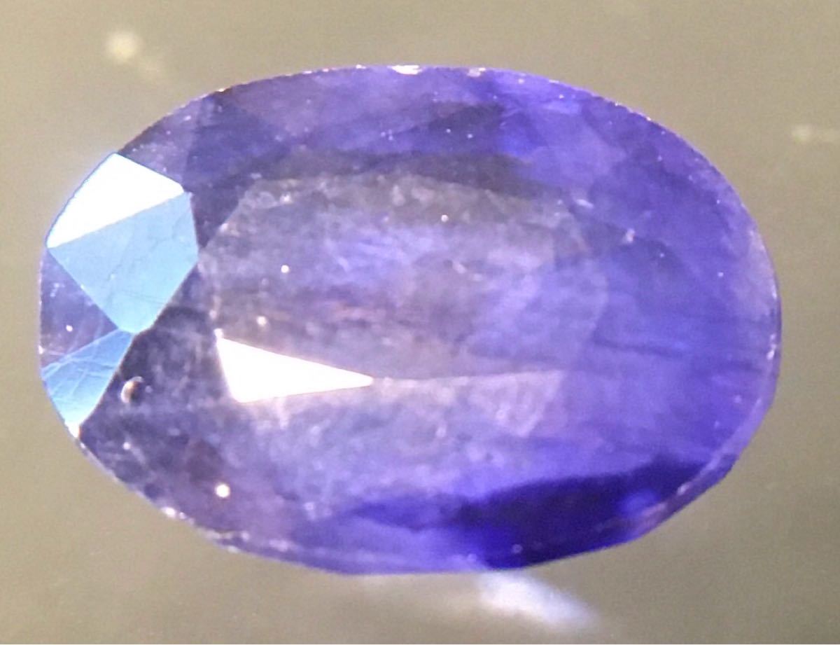 大きな天然ブルーサファイアオーバルカットルース4.15ct