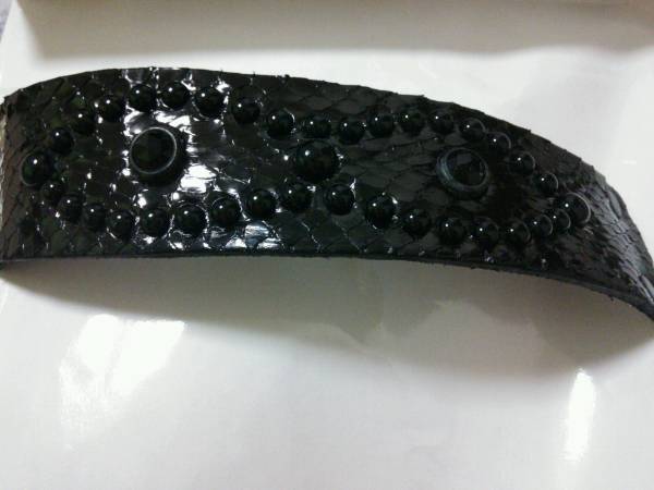 新品 HTC BLACK BRACELET ブレスレット BLK スタッズ_画像2